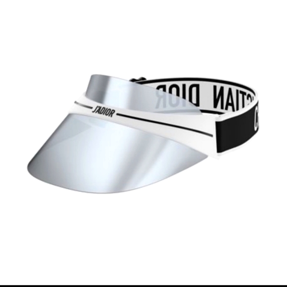 ♡SOLD♡💯Authentic Dior club 1 white/black visor - Picture 4 of 13